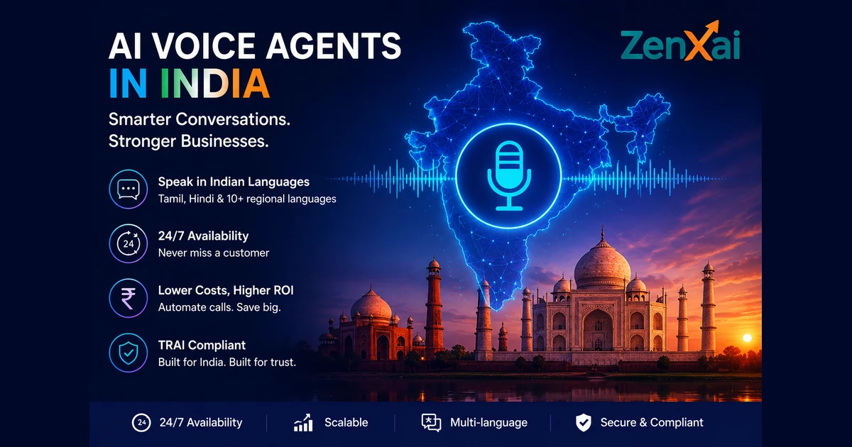 AI voice agent for Indian businesses — multilingual calling in Tamil, Hindi and regional languages